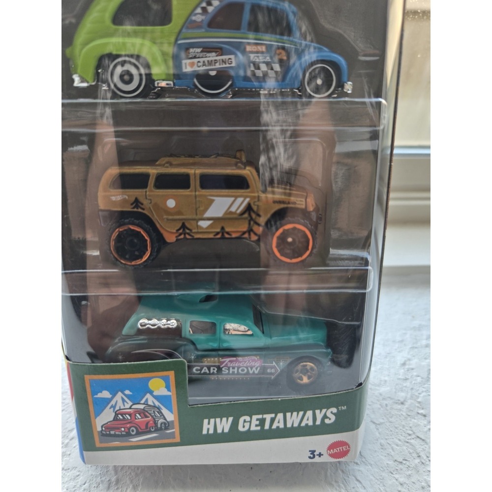HOT WHEELS HW GETAWAYS 5 PACK SET